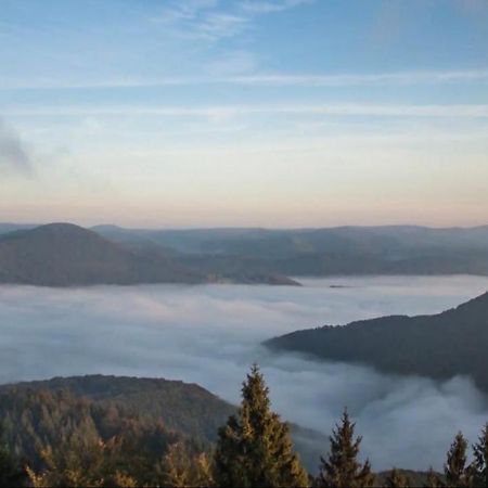 Ferienwohnung Am Waldrand Lemberg Bagian luar foto
