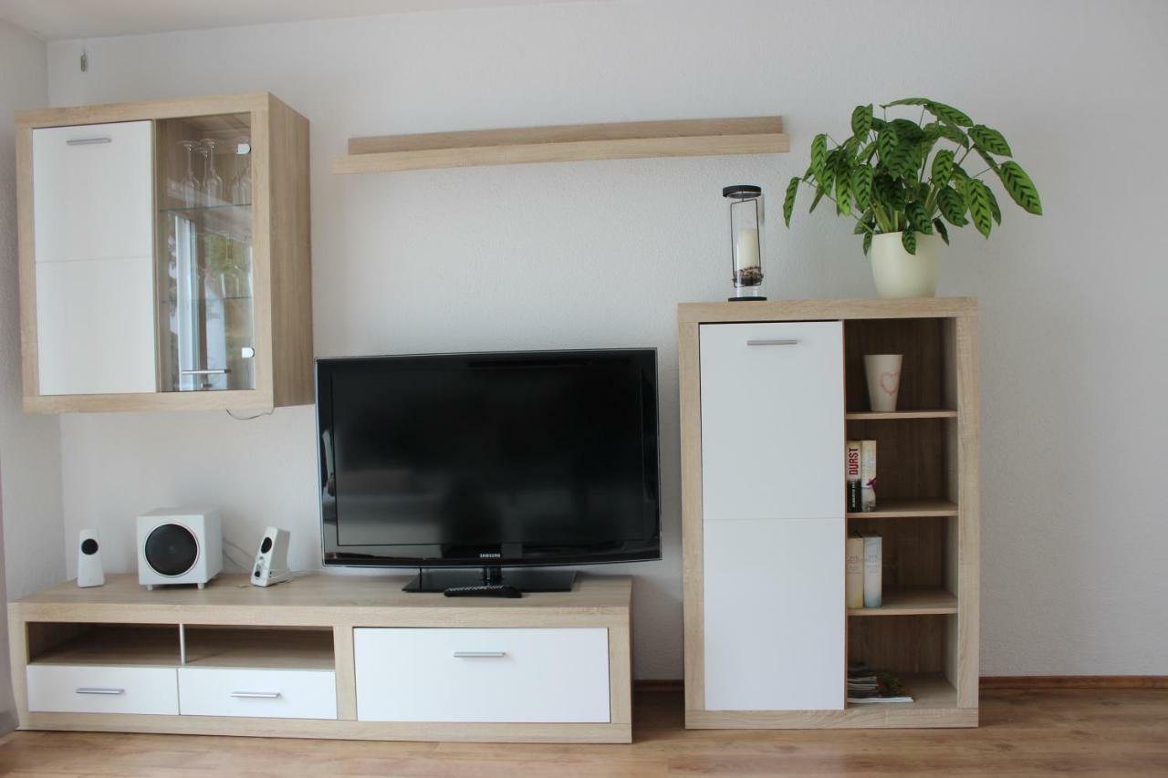 Ferienwohnung Am Waldrand Lemberg Bagian luar foto